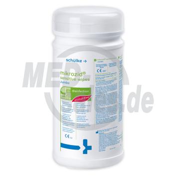 mikrozid® sensitive wipes Desinfektionstücher Spenderdose à 200 Tücher, 20 x 20 cm