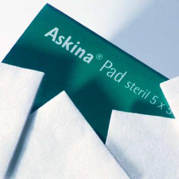 Askina® Pad steril Wundauflage 5 x 5 cm, 100 Stck.