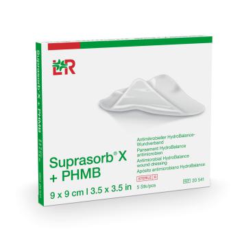 Suprasorb® X + PHMB HydroBalance Wundverband 