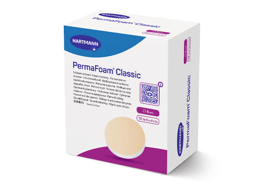 Hydroaktive Wundauflage PermaFoam® Classic